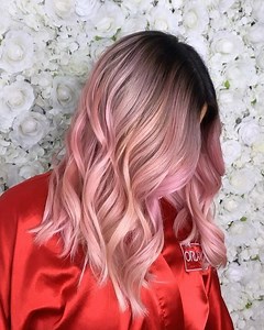 33 reactions | Pastel Pink has been such a hot commodity this summer and we are so here for it 殺 when you come for these colors remember to ask about our custom colored conditioners in order to maintain the color at home. What is it? We create your very own custom colored conditioner with the exact color of your hair in order for you to use every wash and deposit the color while you hydrate/give strength to your hair Artist: Miraj | The Orlando Salon | Facebook