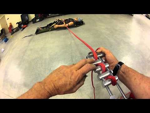 Brake Bar Rack loading, tie off, operation