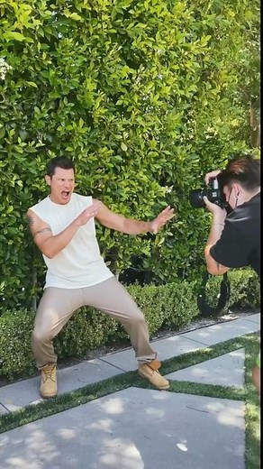 Nick Lachey on Instagram: "All these years in front of a camera and somehow this is still my only move……"