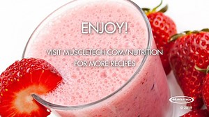 July is strawberry season so get trying our fresh strawberry smoothie recipe - packed full of protein!  The tasty treat contains your needed pre, post or during protein intake  INGREDIENTS: ✅1 cup of frozen strawberries ✅1 tbsp of honey ✅1 cup of unsweetened almond milk ✅1 scoop of French vanilla cremé Nitro Tech 100% Whey Gold | MuscleTech | Facebook