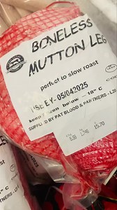 Boneless mutton lamb legs on offer perfect for slow roasting or in the slow cooker | Patblood Andpartners