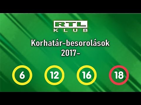 RTL Klub korhatár-besorolások 2017- (6,12,16,18)
