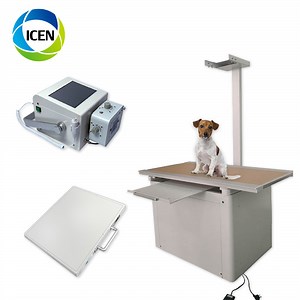 [Hot Item] IN-D03 portable x-ray machine stand veterinary x ray table with wheel