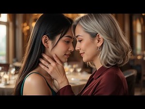 Young Bella Encounters an Elegant Older Woman at Her Boss's Party - A Mature Lesbian Romance