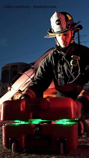 This Flying Robot Gives Firefighters Superpowers #Fotokite #TetheredDrone #EmergencyResponse #FirefighterTech #SearchAndRescue #PublicSafety #AerialSurveillance #DroneTechnology #FirstResponders #RealTimeAwareness #DroneInnovation | Gadgetxplore