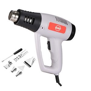 [Hot Item] Industrial Electric Heat Gun Mini Handheld 2000W Heat Guns Machine Hot Air Gas for Shrink Wrap, Auto Film, Curved Pipe