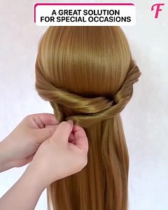 Intricate Greek hairstyle for your special occasion. | Fabiosa Daily