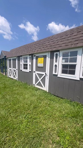 #shedsforsale #sheddealer #storageshed #storagesolutions #storsge #LeonardUSA #portablebuildings #BackyardGoals #BackyardVibes #tinyhome #barn #loftedbarn #stmaryparish #RentToOwn | The Gulf Shed Co.