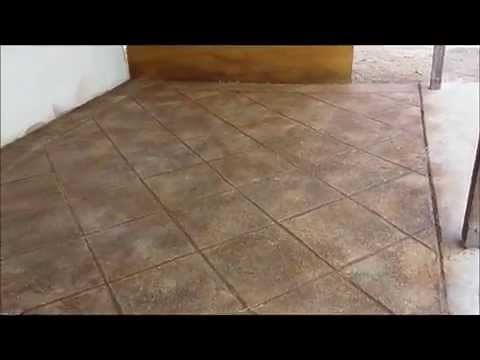 How to Pour a Concrete Skim Coat Overlay