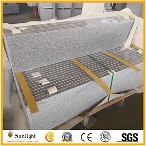 [Hot Item] Antislip Marble/ Granite/Basalt/Quartz Stone Straight Single Step Tread Stairs for Indoor/Outside