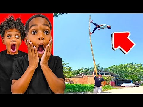 TRY NOT TO SAY WOW CHALLENGE | The Prince Family Clubhouse
