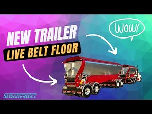 New Product Launch || Sloanebuilt Live Floor Belt Trailer - Australian Made