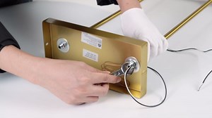 8 Lights Mid Century Modern Chandelier Gold Linear Chandelier Dining Room Light Fixtures Over Table Clear Glass Globe Sputnik Chandelier for Living Room Kitchen Island