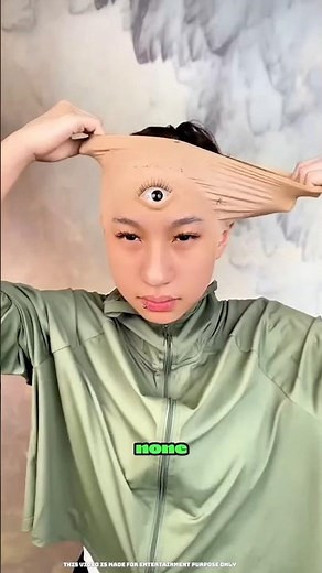😱The Truth About the Three-Eyed Witch! Mom's Scary Makeup Prank"👀👁️‍🗨️!!