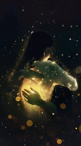 49K views · 22 reactions | Hugging is the most beautiful form of communication that allows the other person to know beyond a doubt that they matter✨. -The light to my heart art piece. - Don’t miss 30% SALE ON ALL ART PRINTS while using my shop link in bio. | MS Artwork | Facebook