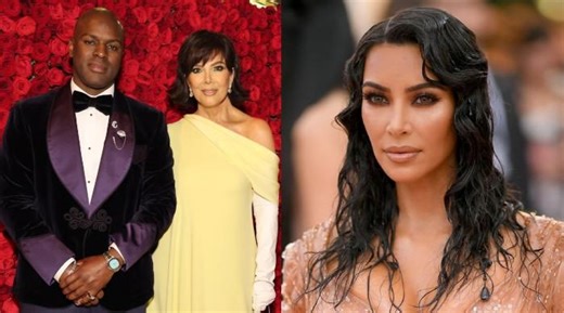 Kris Jenner, Corey Gamble support Kim Kardashian in Paris before trial