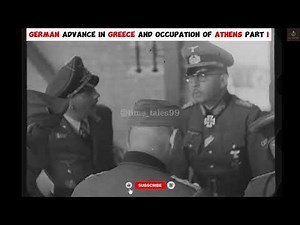 Unseen Footage of Germany’s Advance Through Greece Part 1 #ww2 #war #history