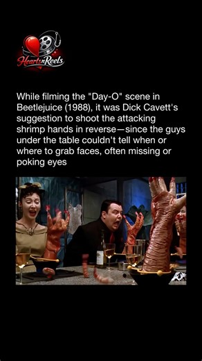 The Trick That Made Beetlejuice’s Dinner Scene Work (1988)