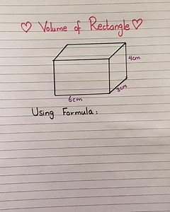 2K views · 89 reactions | Volume of Rectangle❤How to find Volume of Rectangle❤ #volumeofrectangle #volumeformula #volume #formula #mathematicsformula #math #mathematics #mathtrick #mathematicschallengeaccepted | IQRA.M | Facebook