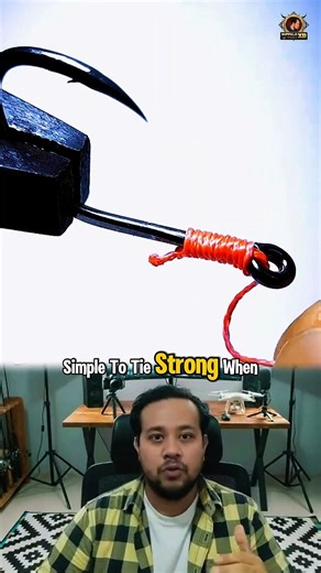 Strong and Simple Fishing Knot That Won’t Slip #fishingknot