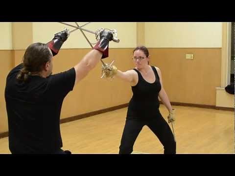 Sword Points 02 - Cut Drill - Stage Combat Instruction - Albion Schoole of Defense