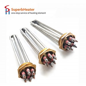 [Hot Item] Industrial Immersion Tubular Heater for Water/Oil/Acid Heating