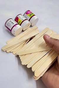 5.8K views · 68 reactions | Wall hanging with popsicle stick ! #Wallhanging #diy #popsiclestick #decor | Craft Engineer | Facebook