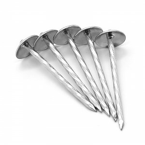 [Hot Item] Roofing Nails with Rubber Washer for Construction Building Fob CFR Price Ring Shank