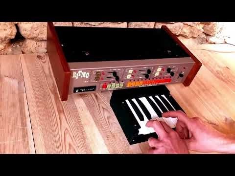 The Welson RITMO - Rare Italian Rhythm Machine   One-Octave DIY Keyboard