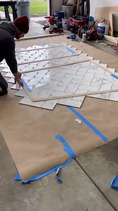 921K views · 7.7K reactions | I how to plan your herringbone pattern around the bathtub surround using a template. #tile #tiledesign #work #diy #construction #bathroom #shower #tileshower #niche #tools #carpentry #homeimprovement #homerenovation #tutorials #tutorial #hardwork #tips #tipsandtricks #remodel #demo #plumbinghacks #rileyhomeremodel #fbreels | Seth Riley | Facebook