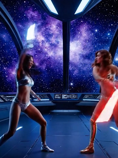 Star Wars Babes in Bikinis and Lightsabers