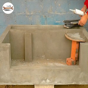 3.5K views · 73 reactions | Creative mini aquarium from cement for your home | No1 Ideas | Facebook