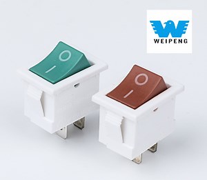 [Hot Item] White Rocker Switch Stop Push Button for Running Machine
