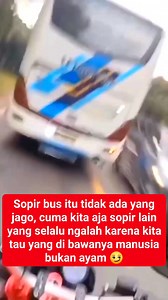 437K views · 6.5K reactions | Padahal udah di kasi kode sein kanan kalo di depan ada mobil lawan arah  #reels #videoviral #busindonesia | Diana Fitri | Facebook