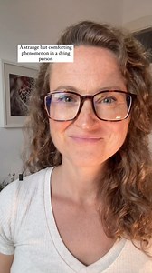 A strange but comforting phenomenon a dying person #phenomenon #endoflife #comfort #hospice #reaching #lovedones #angels #guides #soul #spirits #caregiversupport #hospital #health #doula #deathdoula #nursinglife #nurse #learnonline #grief #griefawareness #griefsupport #griefjourney #dyingprocess #deatheducation #death #normalizedeathtalk #endoflifecare | Death.Care.Coach