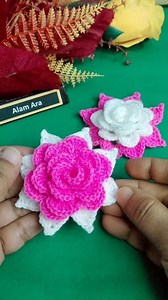 17K views · 282 reactions | So Beautiful  Crochet rose   勺flowers懶勺 #reels #reelsvideo #fblifestyle #crochet #knitting #art #artist #yarn #tutorial # #crochetflower #roses #crocheting #makersgonnamake #reelschallenge #alamara | Alam Ara | Facebook