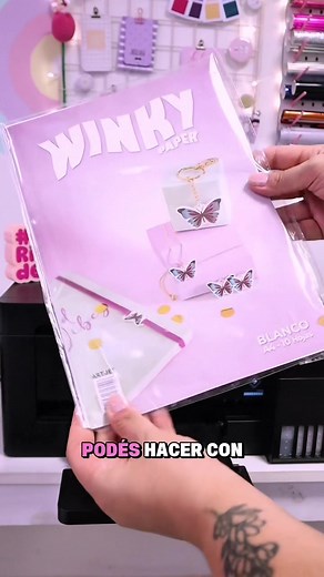 Plástico encogible Winky: cómo usarlo en impresora inkjet (paso a paso)