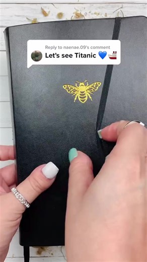 25K views · 425 reactions | Reply to @naenae09 Titanic  #titanic #journaling #asm | Journal ASMR | Facebook