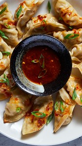 4.3K views · 162 reactions | These Beef & Mushroom Gyozas are a zesty, umami taste adventure! | Beef Loving Texans | Facebook