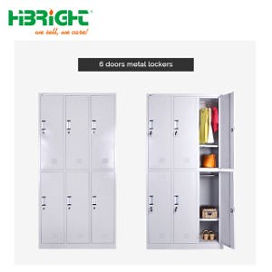 [Hot Item] 2 Tier Clothes Metal Gym Staff Lockers for Sale