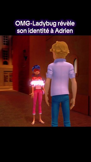 OMG-Ladybug révèle son identité à Adrien — révélation émotive