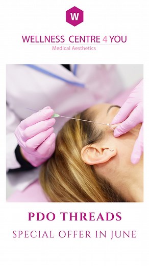 PDO THREADS provide lift and kickstart collagen production for up to two years. PDO threads stimulate collagen production and are safe, and non-invasive (non-surgical) for use in facial rejuvenation. More and more medical professionals practicing Aesthetic Medicine use PDO threads to treat other areas of the body that lose firmness and volume with age such as the neck, arms, and even breasts. PDO stands for polydioxanone which has been used in surgical sutures for many years because it can disso