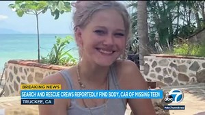 Search and rescue group believes they've found car, body of missing teen Kiely Rodni in CA lake