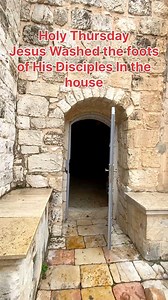 24K views · 1.4K reactions | Holy Thursday in Jerusalem, Jeaus washed the foots of His Disciples in this house…. | Visit Israel From Your Home | Facebook