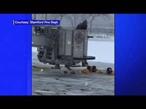 PD: Woman did donuts before driving into LI Sound during storm