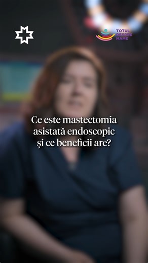 Ce este mastectomia asistată endoscopic și ce beneficii are pentru pacientă? 📍Dr. Alexandra Caziuc, medic primar Chirurgie generală, explică cum această tehnică minim invazivă poate oferi recuperare mai rapidă, un risc redus de complicații, reconstrucția imediată a sânului și un rezultat estetic mai bun. (Campanie susținută de Regina Maria - Rețeaua de Sănătate) | Totul despre mame