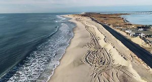 I finally made it down to the Bowl at Shinnecock Inlet after this week's storm. It definitely took a hit, and it looks like they have started to pile sand to fill in some of the narrow spots. We shall see how it goes... | Fish Guy Photos