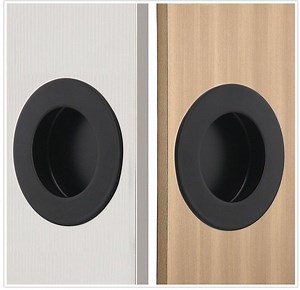[Hot Item] Pocket Door Hardware Pulls Round 2in Diameter Cabinet Door Finger Pull