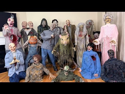 My BEST Zombie Animatronics Collection