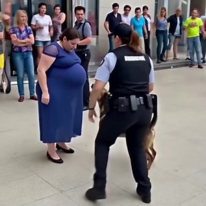 5.7K views · 18 reactions | Dog Barks Repeatedly at a 7 Month Pregnant Woman… When Police Realized Why, It Was Already Too Late! Made with AI | MD MC | Facebook